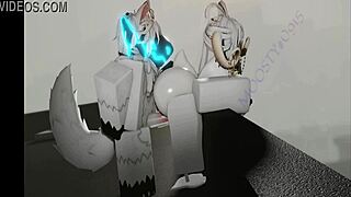 Isn't it wild how this horny big tits babe plays roblox but craves monster cock action?