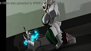 Isn't it wild how this horny big tits babe plays roblox but craves monster cock action?