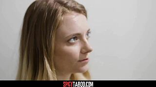 horny teen lets older guy deepthroat and ride her pussy to cheer him up