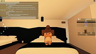 Blonde Handles Deep Anal Pounding in Wild Roblox Scene