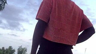 Who wants to see this crazy bitch twerking half naked in the forest?