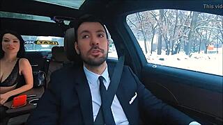 i uh hot russian milf uh playing pervert game with fake taxi driver