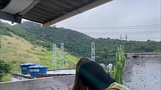 Married blonde gives it up to military guy in belly cum first time amateur action