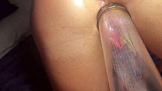 Busting and making my body huge with the vacuum pump for intense workout results.