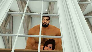 heyward teases neighbor with subtle old workout moves in cuckold vibe