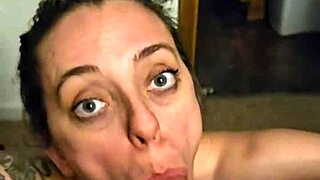 Craving That Intense Milf POV Rough Blowjob Creampie Rush