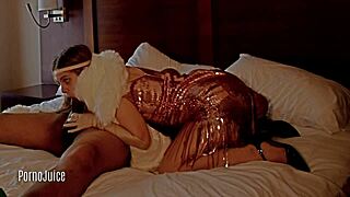 Subtle Transformation into 1920s Flapper for Interracial Oral Scene with Memel Wilde