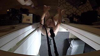 Annie Archer blonde in shower pov fetish scene