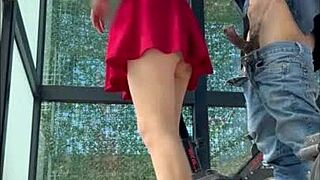 Why Is This Sexy Argentine Teen Sucking Cock in the Gym on Hidden Cam?