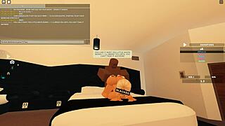 Blonde Handles Deep Anal Pounding in Wild Roblox Scene