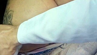 In this scene, a Brazilian MILF receives an intimate massage focused on her big clit and tits.