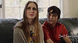 Therapist Creates Safe Space For Laney Grey And Ricky Spanish In Steamy European Couple Session!