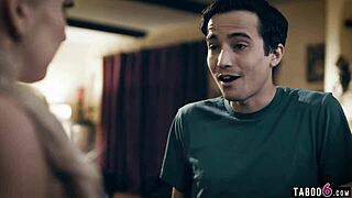 Young guy seduces lonely milf