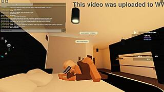 Blonde Handles Deep Anal Pounding in Wild Roblox Scene