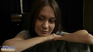 an old man takes control, plunging into the young slutty teen's tight ass for intense anal fucking that leaves her gasping.