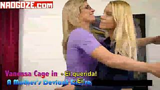 Vanessa cage in raw sex with mature mommy locked in a cage