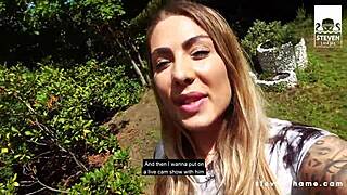 Ready for a filthy fuck date? Mia Blow asks after riding that monster cock to cum on tits in full scene.