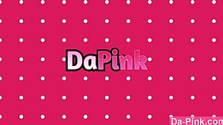 teen brunette in skirt takes monster cock deep in asshole for creampie destruction