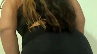 Chubby bbw dances wildly