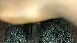 What Happens When a Sexy Black Babe Fingers Her Wet Pussy in Late Night Solo Masturbation Session?