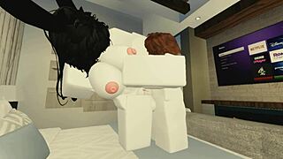 Fucking in a Roblox condo arc4nix