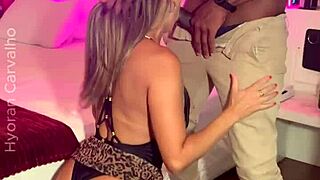 casada hooks up with bbc for bareback anal creampie after party while cuckold watches in exhibitionist outdoor action