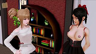 Harem hotel unfolds in episode 34 with intriguing hotel games and unfolding adventures.