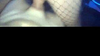 Rough Fishnet Fuck Fest And A Huge Facial Explosion On Blonde Babe!