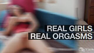 hot dawn masturbates her lactating hairy snatch to orgasm