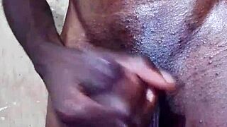 hey, check out mackjr5 stroking his massive cock in this homemade solo session