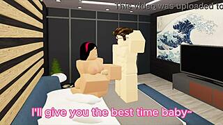 hey what if we try fucking like this in roblox? come on let's cum together with handjobs and blowjobs in couple action