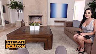 Karlee sets up a secret mff threesome with her hot bestie, riding cowgirl and sharing blowjobs on a big cock.