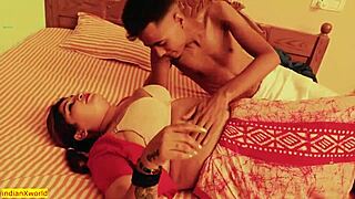 Hey, isn't this beautiful village girl getting hardcore doggystyle fucking with clear audio in amateur bent over action?