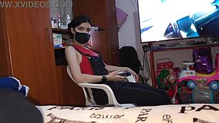 she models lingerie provocatively leading to intense repeated fucking sessions