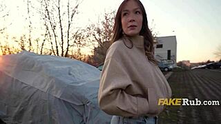 Hey curvy Spanish amateur, I'll pay you cash for every grope on your big ass and tits in public