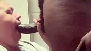 Bbw Slut Sucks And Takes Monster Bbc Deep In Her Thick Wet Ass And Pussy