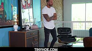 tiny redhead teen orgasms with older guy in petite fucking