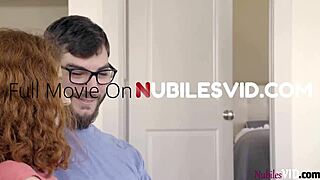 Intriguing Abby Rains hides steamy secrets with monster cock deepthroat and cowgirl riding in amateur brunette action.