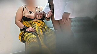 I Feel So Aroused Using This Indian Patient in the Clinic Passionately