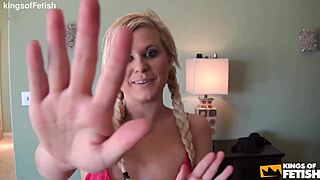 Handsome Guy Charms and Seduces a Stunning Blonde Teen 18+