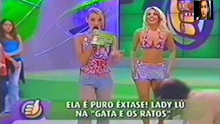 Lady Lu Performs Clothes-Ripping Undressing in Super Positive Brazilian Striptease