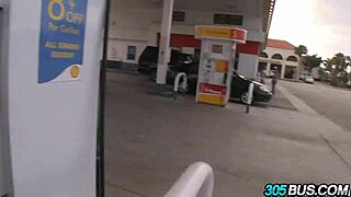 Why does pornstar Charlie Chase dive into wild public orgy with blowjobs and hardcore group action on the bus