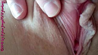 Zierliche teen 18+ feels intense passion fingering her small tits and nude pussy to orgasm