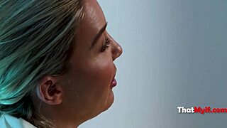 milf's pussy soaks during intense interrogation parody scene