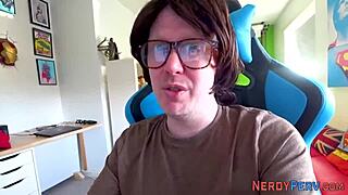 Tricked British person enjoys a surprising encounter in high-definition reality