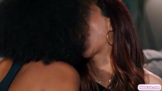 hey ebony babe, wanna dive into a wild lesbian threesome with your bff and roommate?