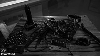 Spanked Slut Nicole Love Dives into Wild DP BDSM Orgy by Pool