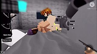 Roblox nerd guy fucks trashy plastic bimbo