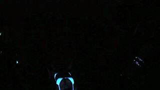 in a casual narrative, scarlett johnson dives into blacklight sex from a pov angle for the second time