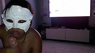 she told him to sit back while she sucked his monster cock deeply, then it turned into wild anal with the fuck doll as the amateur whore gaped wide.